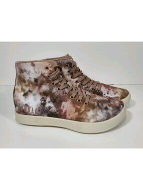 Nobull Tie Dye Dusty Rose Camo High Top Shoes Men's 6 Women's 7.5 Trainers